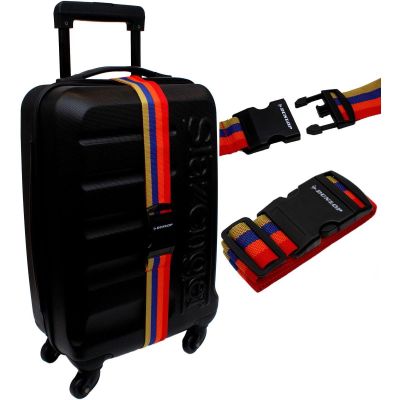 2. UNIVERSAL SUITCASE SECURITY STRAP DUNLOP 200x5CM 4 COLOR