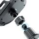 2. Dudao F2+ smartphone holder for air vent, clamp - black
