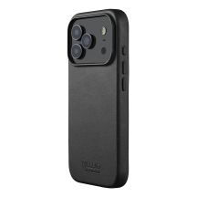 Mujjo Leather Case - leather case for iPhone 17 Pro, compatible with MagSafe (black)