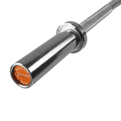 8. Olympic bar 8.3 kg / 1200 mm with lock jaw clamps HMS GO160