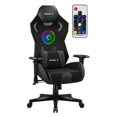 5. Huzaro Combat 7.6 RGB Black Gaming Chair