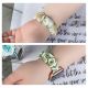 7. Fabric band for Apple Watch 42 / 44 / 45 mm strap bracelet rubber band - watermelon