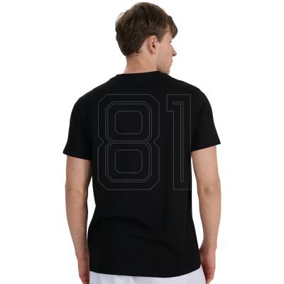 3. Men's T-shirt 4F M2961 deep black 4FWAW25TTSHM2961 20S