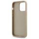 7. DKNY Quilted Stack Logo iPhone 14 Pro Max Case - Beige