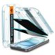 11. Spigen Glas.tR EzFit Privacy Tempered Glass for iPhone 15/16 with Adapter (2 pcs.)