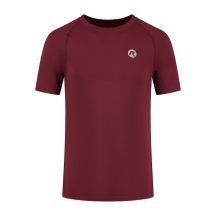 Rogelli ESSENTIAL burgundy running shirt 2XL