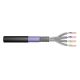 2. DIGITUS CAT 7 S-FTP PiMF installation cable, 500m, drum, AWG 23/1, 1200 MHz, PE, sx, bl