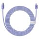 4. Baseus CAJY000305 Lightning - USB-C PD cable 20W 480Mb/s 2m - purple