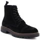 5. Men's leather ankle boots, unlined, suede, black, Big Star UU174221