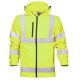 SOFTSHELL JACKET REF501 HI-VIZ YELLOWXL