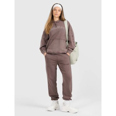 4. Women's sweatshirt with hood, open, 4F 4FRAW25TSWSF2513-81S