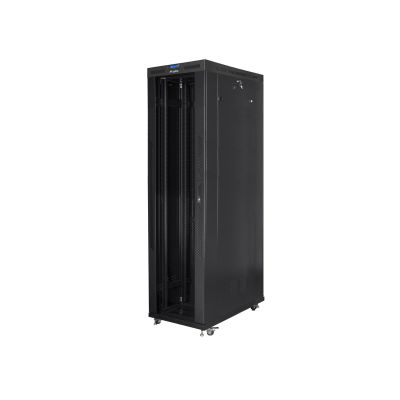 3. LANBERG CABINET RACK 19" 47U 800X1200 GLASS DOOR LCD BLACK FF01-8247-12BL