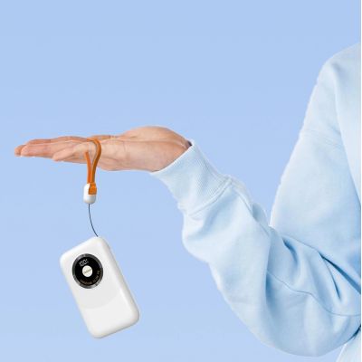 3. Powerbank Dudao K21 Mini 10000mAh 22.5W USB-A / USB-C - beige