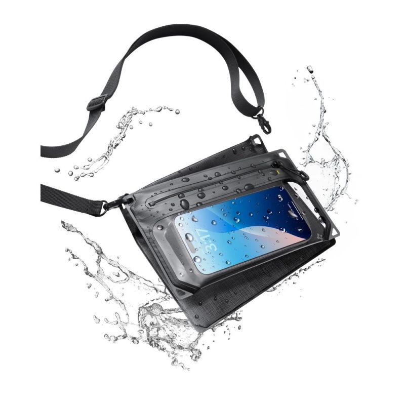 3. Spigen A640 Waterproof Phone Bag - Black