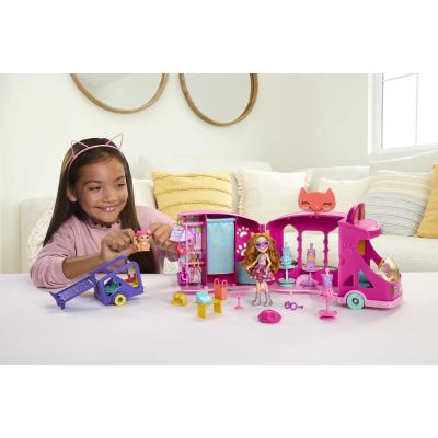 2. Enchantimals Mobile Fashion Studio Set + Kitty Doll HPB34