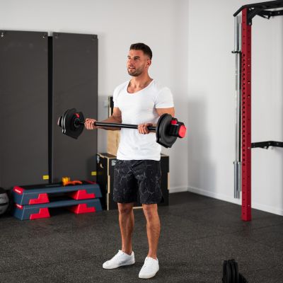 11. HMS SGR40 PRO SET 2in1 adjustable dumbbell set 43.5 kg