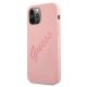 2. Guess GUHCP12LLSVSPI iPhone 12 Pro Max 6.7" pink/pink hardcase Script Vintage