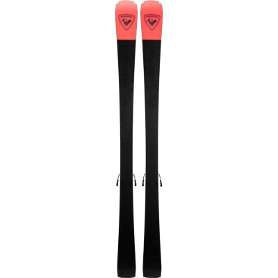 6. Rossignol Nova 10 Women’s Skis + LOOK Xpress W 11 Gw B83 Tonic Sunset Bindings