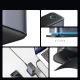 11. Joyroom JR-TCM02 Multiport GaN Charger 65W EU 4x USB-C 2x USB-A - Dark Gray