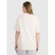 2. Women's oversize printed T-shirt 4F 4FRSS25TTSHF2791-11S