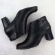 4. Jezzi ASA125-36 classic women's ankle boots with a block heel