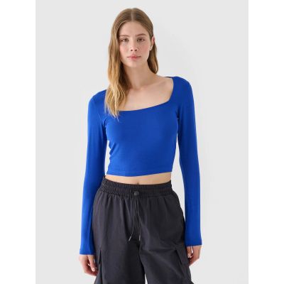 Longsleeve slim smooth women's 4F 4FRSS24TLONF499-36S