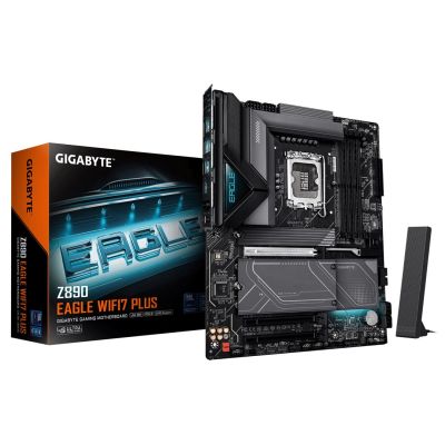 7. GIGABYTE Z890 EAGLE WIFI7 PLUS Intel Z890 LGA 1851 (Socket V1) ATX