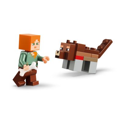 6. LEGO Minecraft 21593 - Surviving the First Night