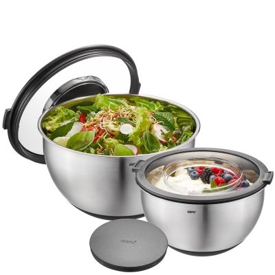 GEFU MUOVO G-35055 - Set of 2 bowls with lid