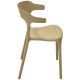 3. SAND PLASTIC GARDEN CHAIR
