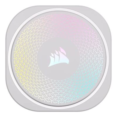 6. Corsair NAUTILUS 240 RS ARGB Liquid Processor All-in-One Liquid Cooler White 1 pc.