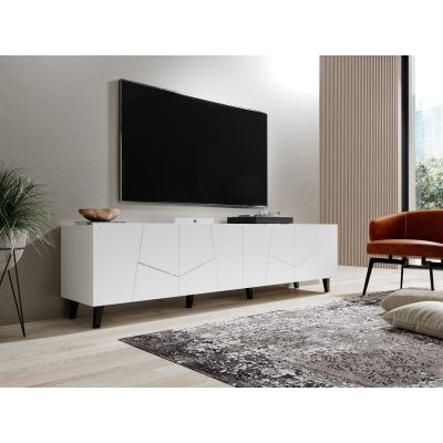 4. ETNA TV cabinet 200x42x52 white matt