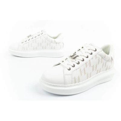 17. Karl Lagerfeld Kapri men's shoes sneakers natural leather white