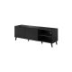 4. ABETO TV cabinet 150x42x52 black/gloss black