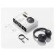 14. QCY H3S Wireless On-Ear Headphones with LDAC and ANC Noise Cancellation - Black