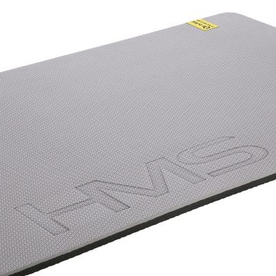 3. HMS Premium MFK07 gray club fitness mat with holes