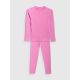 8. Girls' seamless thermal underwear set 4F 4FJRAW25USEAF264-55S