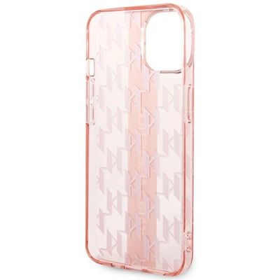 7. Karl Lagerfeld KLHCP14MHKLSPCP iPhone 14 Plus 6.7 "hardcase pink / pink Mono Vertical Stripe