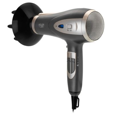 2. ADLER AD 2248gc gray-champagne hair dryer