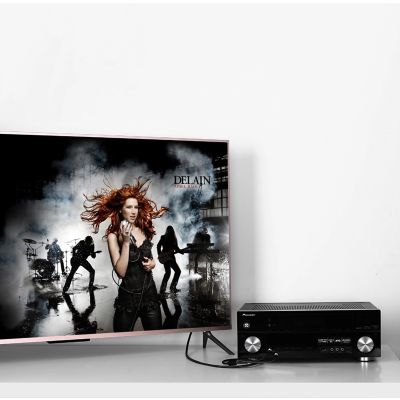 3. Ugreen cable audio cable mini jack 3.5 mm - 2 x jack 6.35 mm 1m gray (AV126)