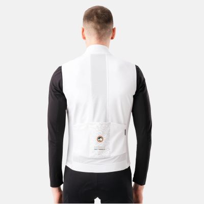 6. Rockbros TLMJ002 ROAD TO SKY windproof vest insulated M - white