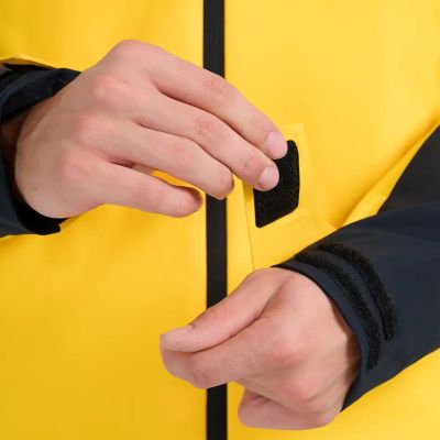 6. Men's ski jacket 4F M0787 orange 4FWAW25TTJAM0787 70S