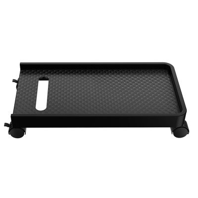 4. Orico CPB2 Computer Stand with Wheels - Black