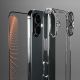4. SBS set with D3O technology for iPhone 16 - case + glass screen and camera protector - transparent