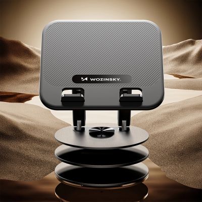 10. Wozinsky WRS-K75 swivel stand for laptop and tablet - black