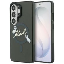 Karl Lagerfeld IML KC Script MagSafe Case for Samsung Galaxy S26 Ultra - Black