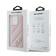 8. Karl Lagerfeld Quilted Signature iPhone 16 Pro Case - Pink