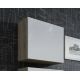 VIGO square display cabinet 50/50/30 sonoma/gloss white