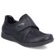8. Rieker 48954-00 comfortable black women's shoes with Velcro