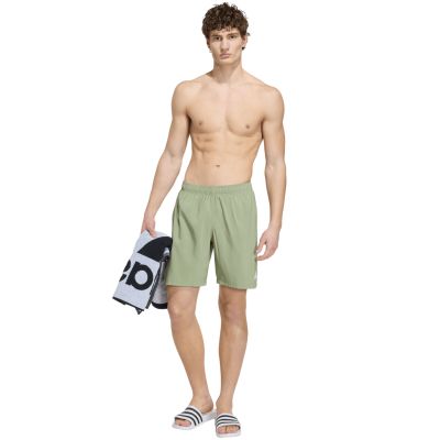 6. Men's adidas Ess 8IN swim shorts olive KG1661